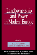 Landownership & Power Mod Eur