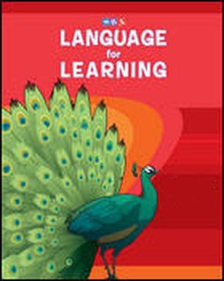 Language for Learning, Series Guide - McGraw Hill