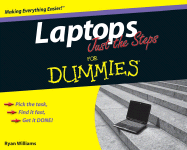 Laptops Just the Steps for Dummies - Williams, Ryan C