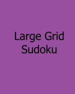 Large Grid Sudoku: Level 2: Large Print Sudoku Puzzles