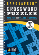 Large Print Crossword Puzzles Blue: More Than 200 Puzzles to Complete