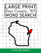 Large Print Door County, WI Word Search