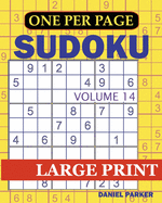 Large Print Easy Sudoku: Sudoku Puzzle Book For Adults Volume 14