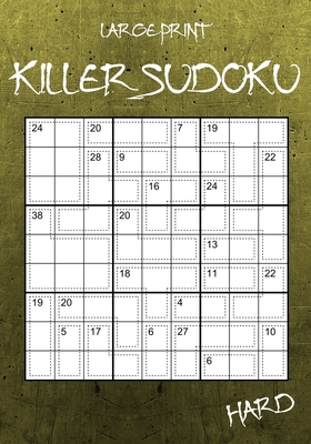 Large Print Hard Killer Sudoku: 100 Challenging Sumdoku Puzzles for Experts - Hammond, Oliver