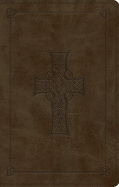 Large Print Value Thinline Bible-ESV-Cross Design