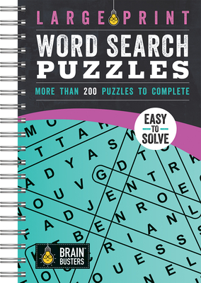 Large Print Word Search Puzzles Teal: Over 200 Puzzles to Complete - Parragon Books (Editor)