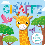Laugh with Giraffe: Finger Puppet Board Book