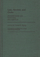Law, Alcohol, and Order: Perspectives on National Prohibition