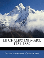 Le Champs de Mars: 1751-1889