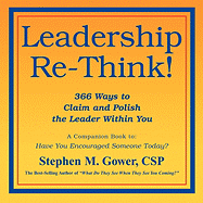 Leadership Re-Think! - Gower, Stephen M