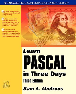 Learn Pascal in Three Days - Abolrous, Sam