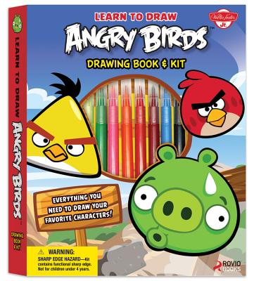 Learn to Draw Angry Birds Drawing Book & Kit: Includes Everything You Need to Draw Your Favorite Angry Birds Characters! - Team, Walter Foster Creative