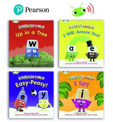 Learn to Read at Home with Bug Club Phonics Alphablocks: Phase 5 - Year 1, term 2 (4 fiction books) - Harris, Caroline, and Baker, Catherine, and Elliot, Joe