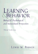 Learning and Behavior: Biological, Psychological, and Sociocultural Perspectives