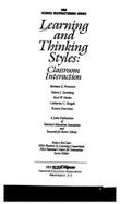 Learning and Thinking Styles: Classroom Interaction - Presseisen, Barbara Z