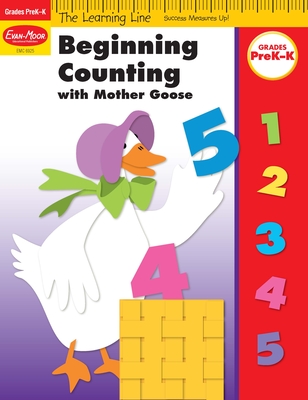 Learning Line: Beginning Counting with Mother Goose, Prek - Kindergarten, Workbook - Evan-Moor Educational Publishers