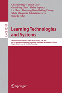 Learning Technologies and Systems: 19th International Conference on Web-Based Learning, Icwl 2020, and 5th International Symposium on Emerging Technologies for Education, Sete 2020, Ningbo, China, October 22-24, 2020, Proceedings