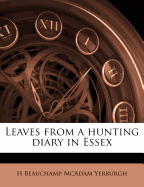 Leaves from a Hunting Diary in Essex
