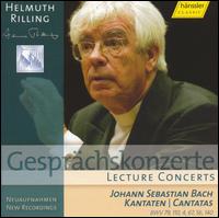 Lecture Concerts: Bach Cantatas - Andreas Schmidt (bass); Christoph Genz (tenor); Donna Brown (soprano); Franz-Josef Selig (bass);...