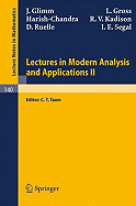 Lectures in Modern Analysis and Applications II