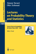 Lectures on Probability Theory and Statistics: Ecole D'Ete de Probabilites de Saint-Flour XXXI - 2001