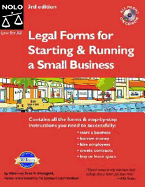 Legal Forms for Starting & Running a Small Business "With CD"
