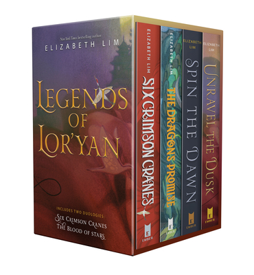 Legends of Lor'yan 4-Book Boxed Set: Six Crimson Cranes; The Dragon's Promise; Spin the Dawn; Unravel the Dusk - Lim, Elizabeth
