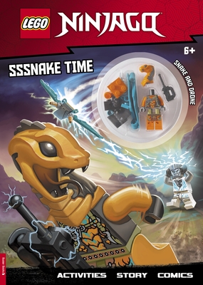 LEGO NINJAGO: Sssnake Time Activity Book (with Snake Warrior Minifigure) - LEGO, and Buster Books