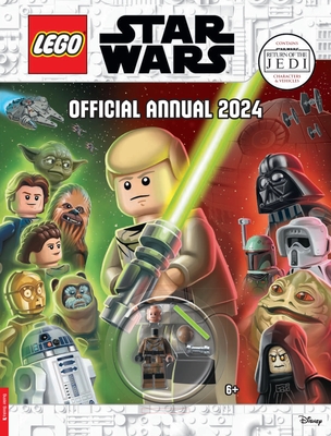 LEGO Star WarsTM: Return of the Jedi: Official Annual 2024 (with Luke Skywalker minifigure and lightsaber) - LEGO, and Buster Books