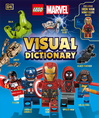 Lego Marvel Visual Dictionary: With Exclusive Iron Man Minifigure - Hugo, Simon, and Richau, Amy