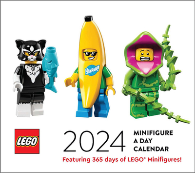 Lego Minifigure a Day 2024 Daily Calendar - Lego