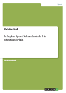 Lehrplan Sport Sekundarstufe I in Rheinland-Pfalz - Gro?, Christian