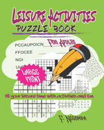 Leisure Activities Puzzle Book