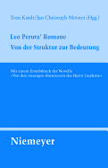 Leo Perutz' Romane: Von Der Struktur Zur Bedeutung