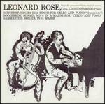 Leonard Rose Plays Schubert, Boccherini & Sammartini Sonatas