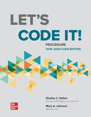 Let's Code It! Procedure 2019-2020 Code Edition - Safian, Shelley