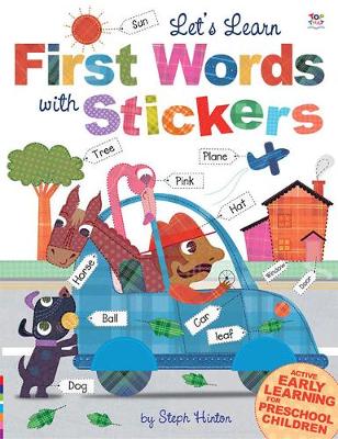 Let's Learn First Words with Stickers - Graham, Oakley