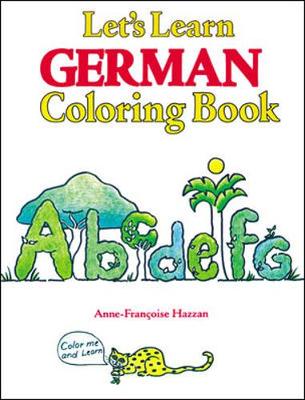 Let's Learn German Coloring Book - Hazzan, Anne-Francoise