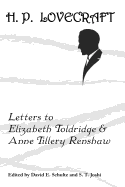 Letters to Elizabeth Toldridge and Anne Tillery Renshaw