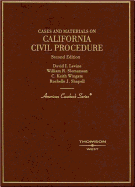 Levine, Slomanson, Wingate and Shapell's Cases and Materials on California Civil Procedure, 2D (American Casebook Series])