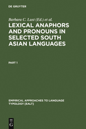 Lexical Anaphors and Pronouns in Selected South Asian Languages
