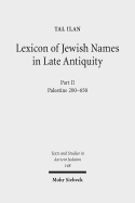 Lexicon of Jewish Names in Late Antiquity: Part II: Palestine 200-650