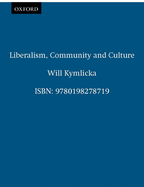 Liberalism, Community, and Culture