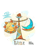 Libra: Zodiac Sketch Pad 120 Pages Of Boarder Plain Paper To Draw On For Kids