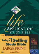 Life Application Study Bible-Nlt-Large Print