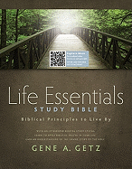 Life Essentials Study Bible, Hardcover Indexed: Biblical Principles to Live By