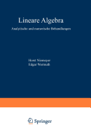 Lineare Algebra: Analytische Und Numerische Behandlungen