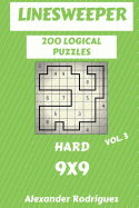 Linesweeper Puzzles 9x9 - Hard 200 Vol. 3