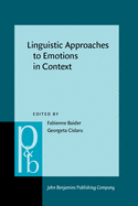 Linguistic Approaches to Emotions in Context