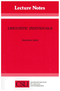 Linguistic Individuals: Volume 31